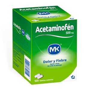 Acetaminofen 500 Mg Mk