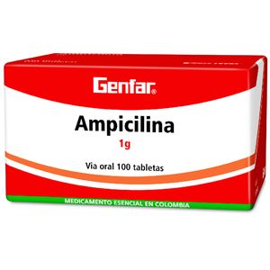 Ampicilina 1 Gr Genfar