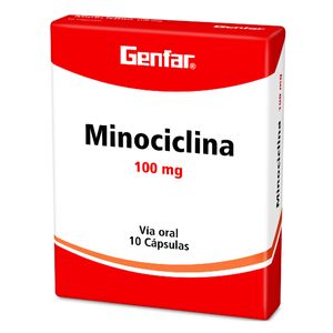 MINOCICLINA 100 MG  GENFAR