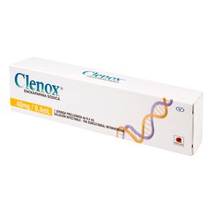 Clenox 40 Mg Jeringa Prellenada