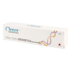 CLENOX 20 (ENOXAPARINA)