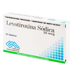 LEVOTIROXINA 50 MCG COLMED