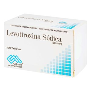 Levotiroxina 50 Mcg Colmed