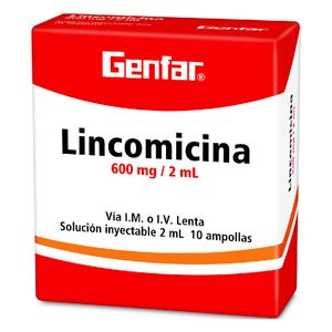 Lincomicina 600 Mg Genfar